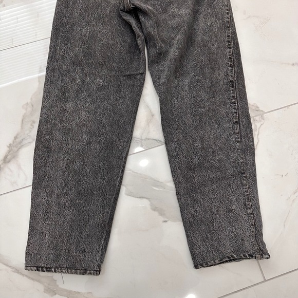 Vintage 80's Levi's Gray Acid Wash Faded Denim Jeans Silver Tab Women's 30x29 - Picture 11 of 11